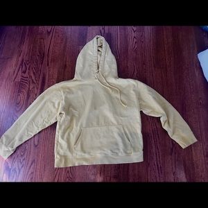 Yellow hoodie